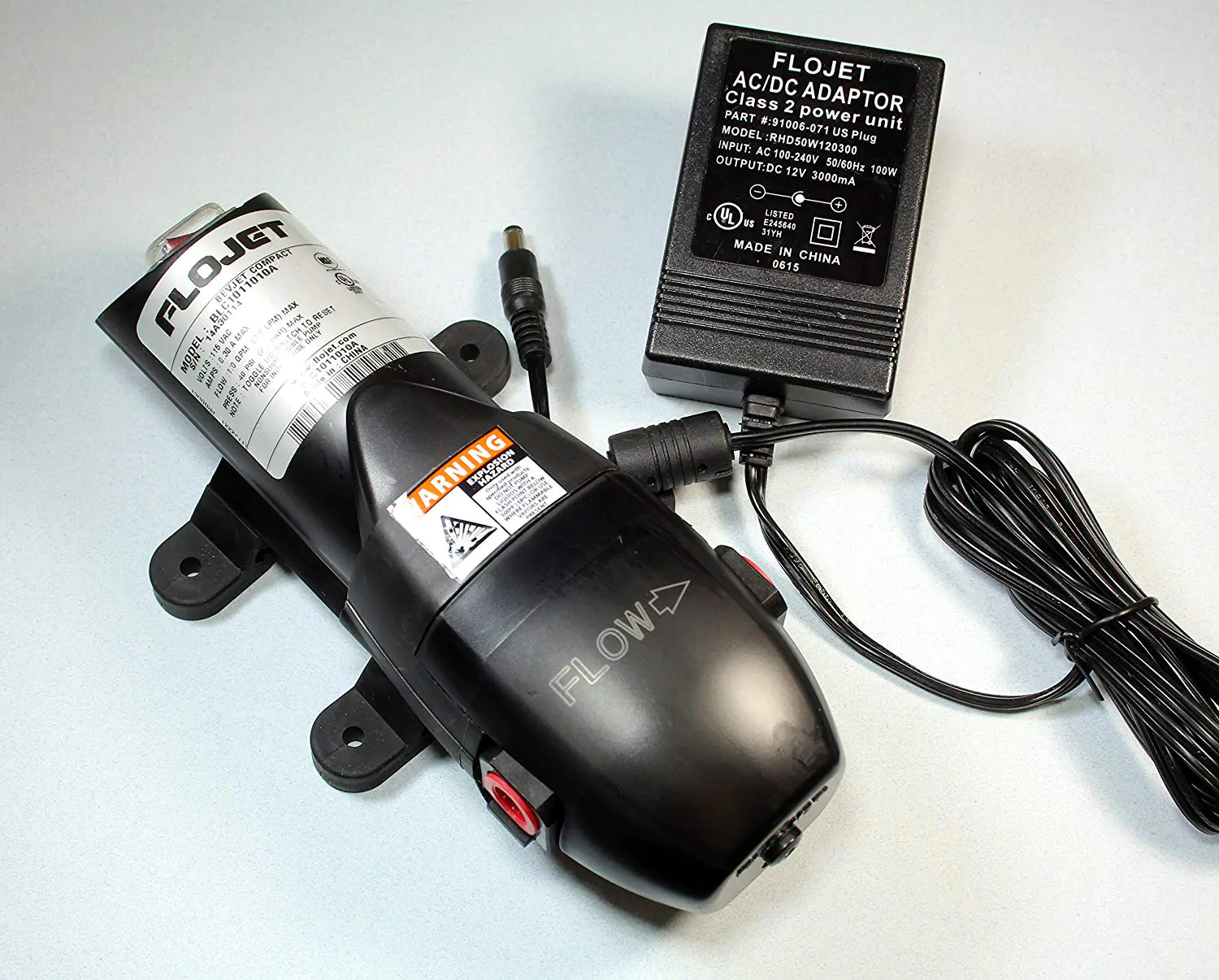 FLOJET BevJet Compact Water Pump | One-Touch Drinks