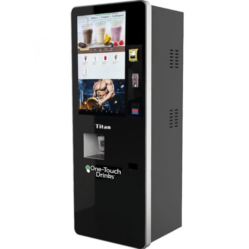 Titan Protein Shake Vending by One-Touch Drinks