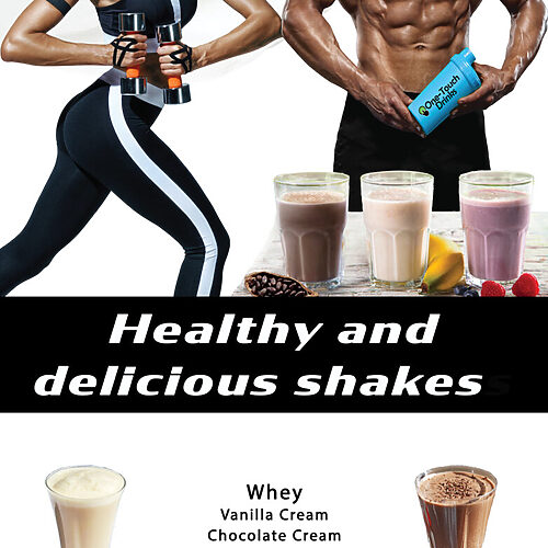 Protein Machine Wraps by One-Touch Drinks